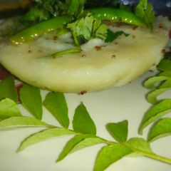 A picture of Instant bowl rava dhokla.