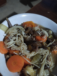 Foto resep Tumis Jamur Enoki ayam suwir