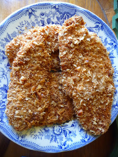 Una foto de Pollo katsu, pollo crujiente al horno con panko