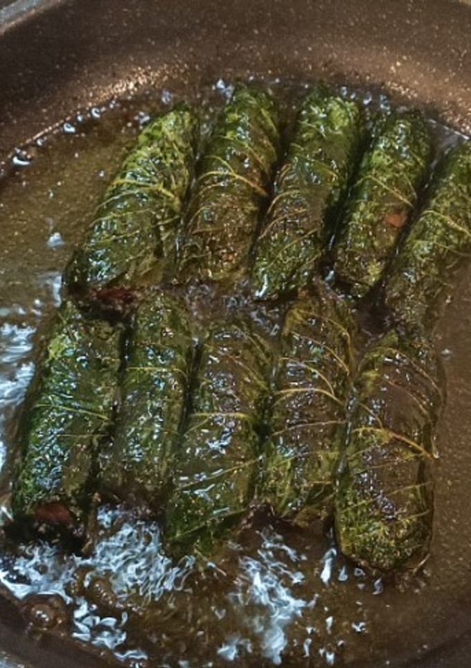 Hình của món Chả cuốn lá vừng (Japan).