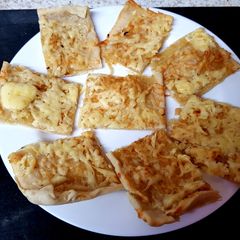 A picture of My Roast Garlic and Cheese bread.