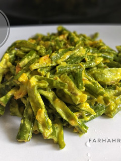 Foto resep Jukut Bejek Khas Bali (Plecing Kacang Panjang)