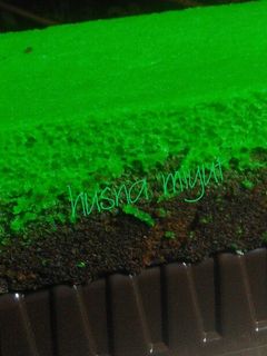 Foto resep Brownis coklat pandan