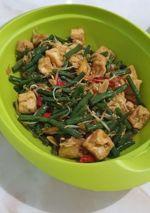 Foto resep Tumis kecap kacang panjang, toge dan tahu