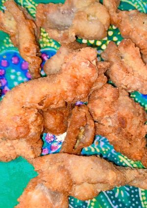 Foto resep Kulit ayam crispy