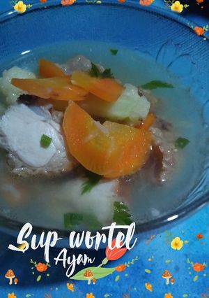 Foto resep Sup wortel ayam