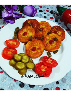 عکسی از دستور کوکو پنیری