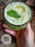 Mint cucumber mojito