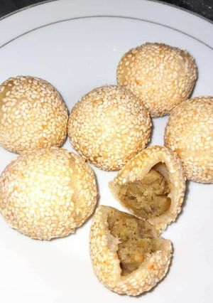 Foto resep 3. Onde Onde kacang hijau (kopong,anti gagal)