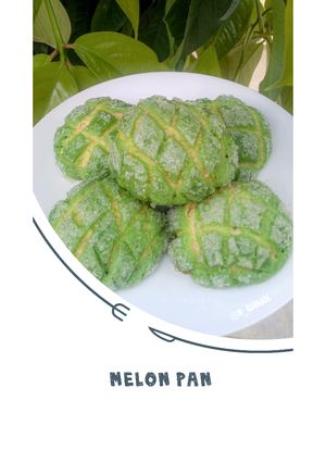 Foto resep Melon Pan (Melon Bun)