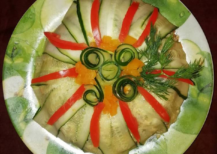 Сытный салат с курицей и грибами😍