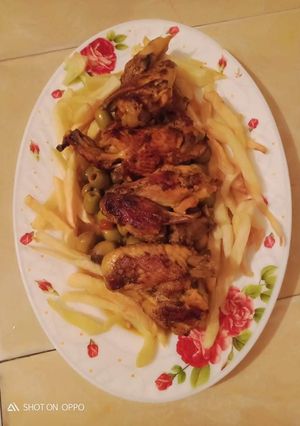 صورة لوصفة طبق زيتون باللحم