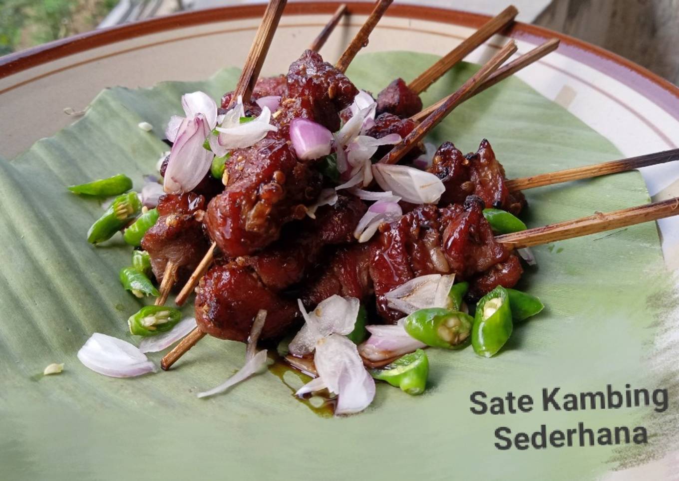 Sate Kambing Sederhana