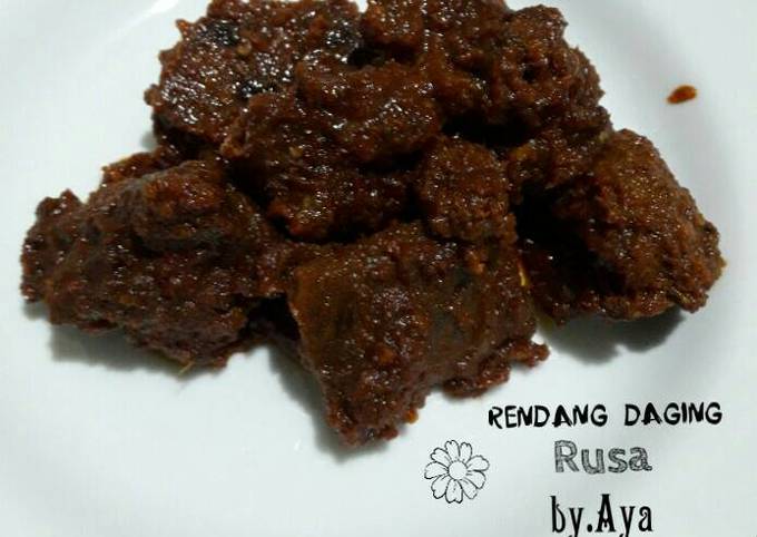 Rendang Daging Rusa