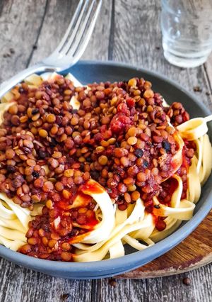 Une photo de Bolognaise vegan