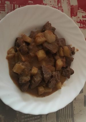 Una foto de Carne de ternera en salsa