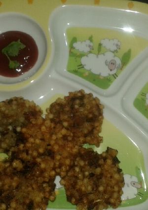 மொறு மொறு சாபுதானா வடை செய்முறை முக்கிய புகைப்படம்