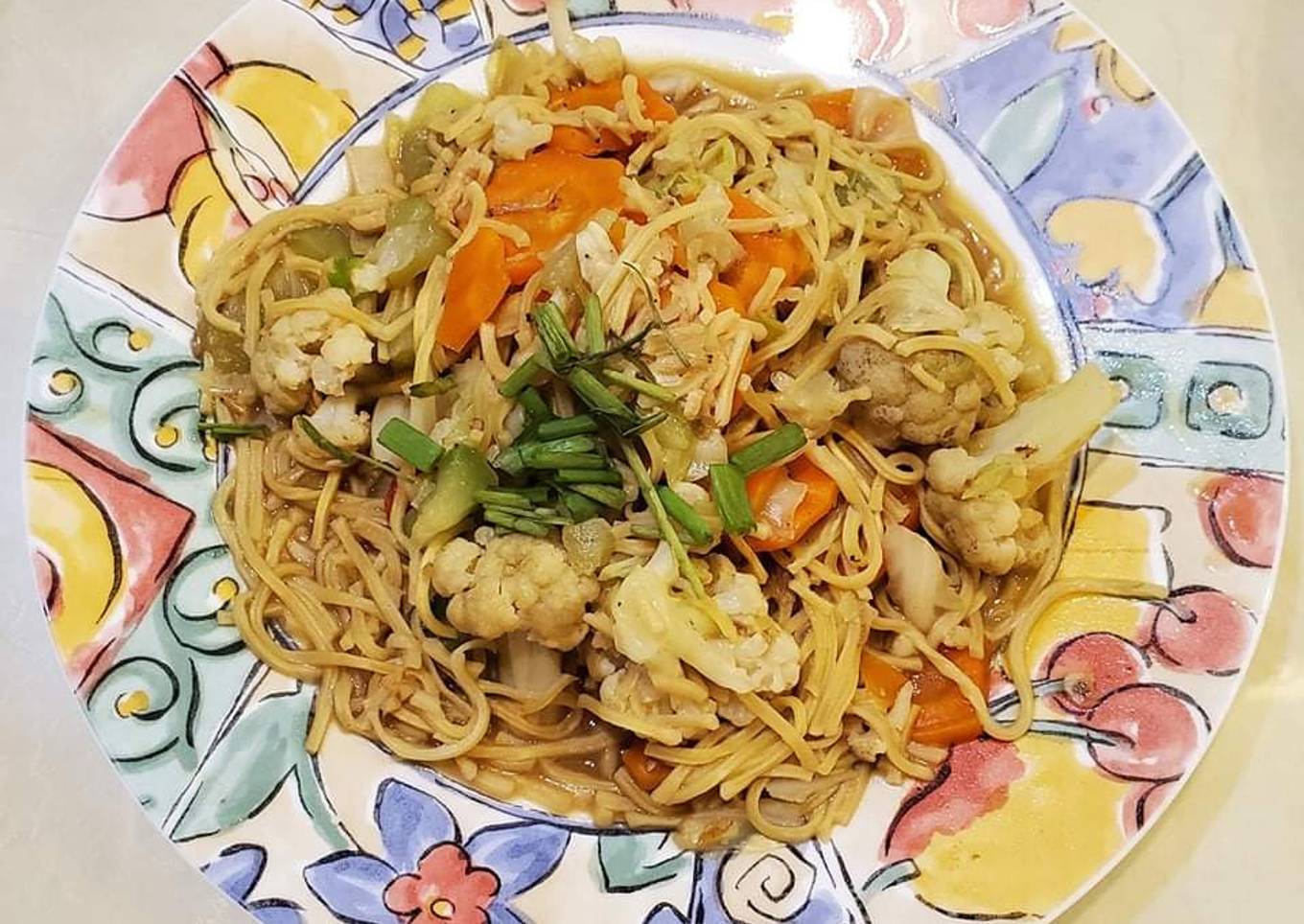 Pancit Canton with Chicken