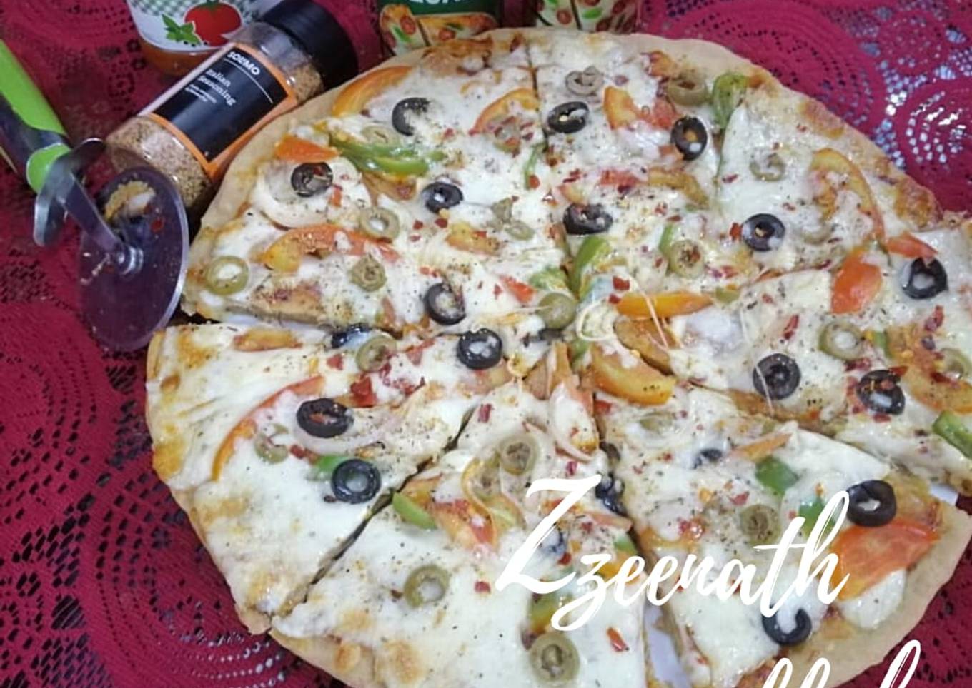 Whole Wheat Veg Pizza