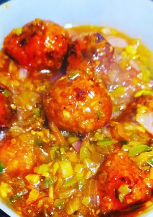 बीटरूट मंचूरियन (Beetroot manchurian recipe in Hindi) रेसिपी मुख्य फोटो