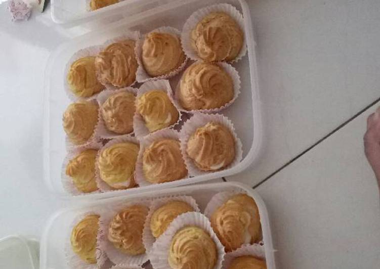 Cara memasak Sus isi vla vanila Anti Gagal