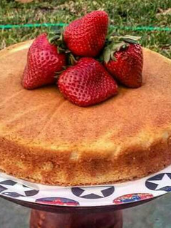 Una foto de Cake - Pastel sencillo