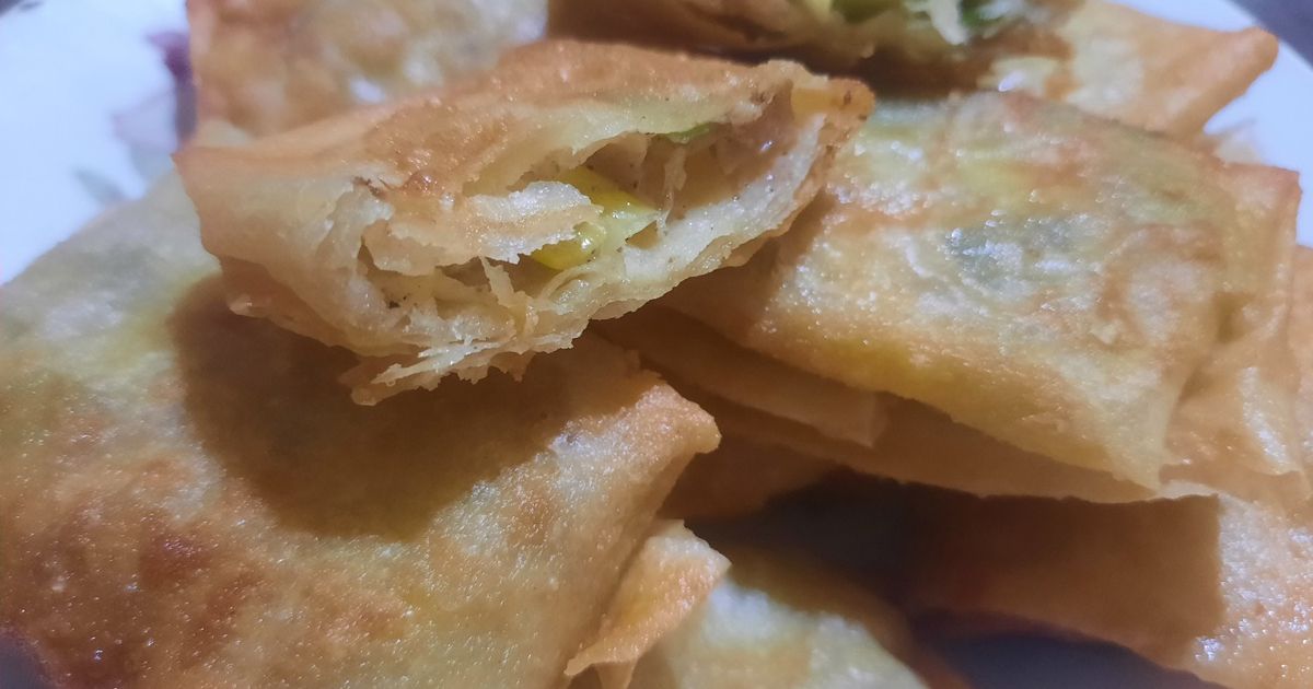 Martabak telur sosis versi mini