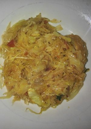 A picture of Fried Cabbage.