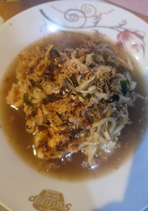 Foto resep Lontong Mie dengan Kecap