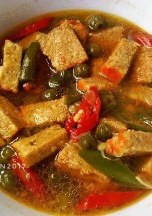 Foto resep Oncom Kuah Kecap