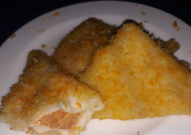 Risoles Mayo, keju, sosis