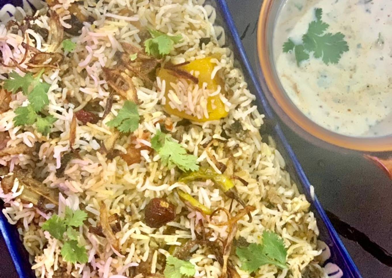 White Mutton Biryani