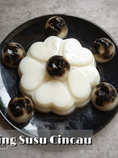 Foto resep PUDING SUSU CINCAU simple enak