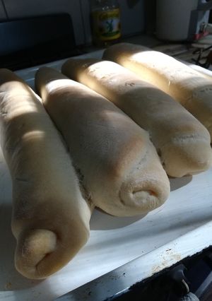 Una foto de Baguette casera