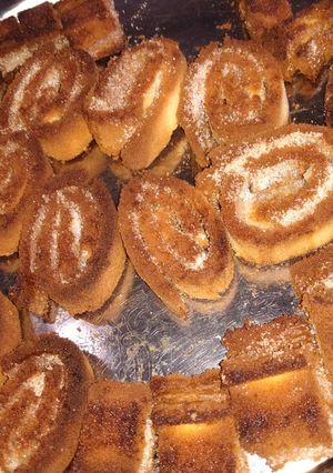 Una foto de Pionono dulce sin dulce de leche