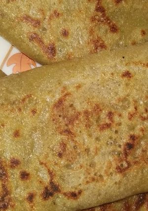 A picture of Wheat flour dosa recipe.