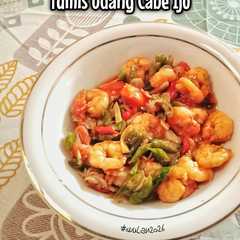 Tumis Udang Cabe Ijo-レシピのメイン写真