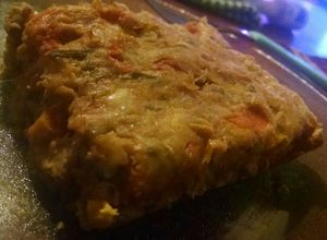 Una foto de Soufflé de atún y verduras light
