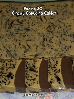 Foto resep 🥛Puding 3C; Cincau Capucino Coklat🍫