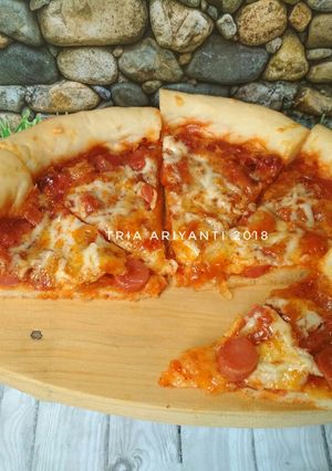 Foto resep Pizza Ekonomis (mudah di ulen)