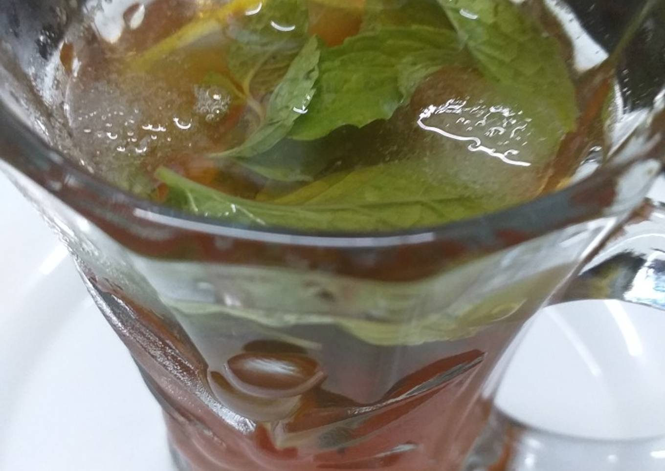 Ice Lemon Mint Tea