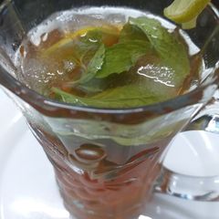 Ice Lemon Mint Tea A picture of Ice Lemon Mint Tea.