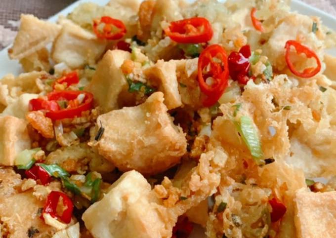 Resep Tahu Cabe Garam Oleh Normarinda Cookpad