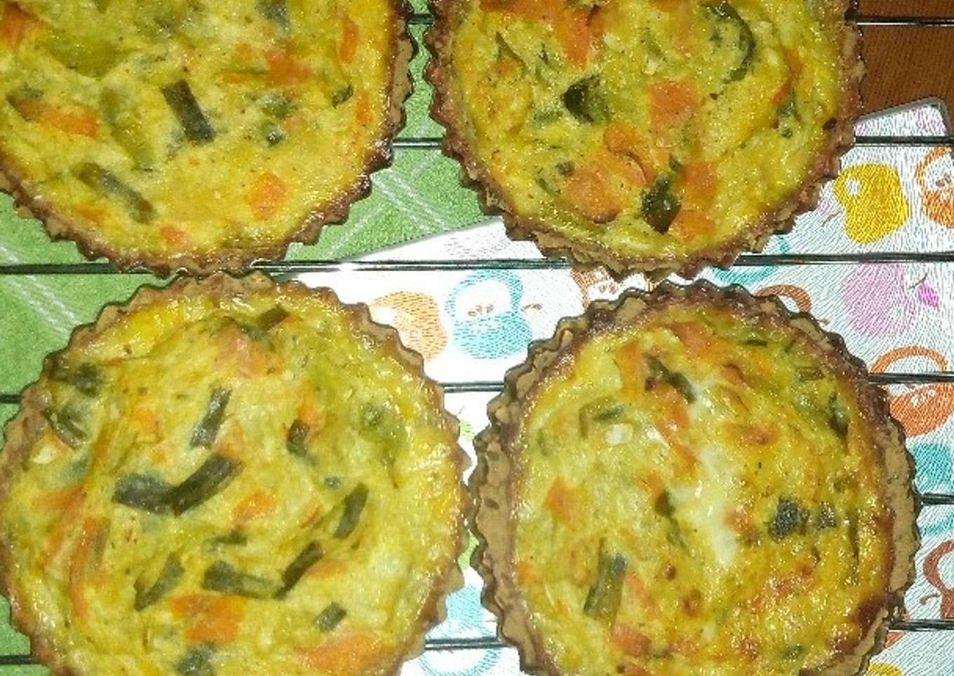 Tartitas de zucchini