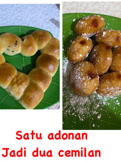 Foto resep Roti sobek dan bomboloni