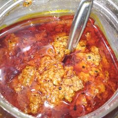 Tomato achar A picture of Tomato achar.