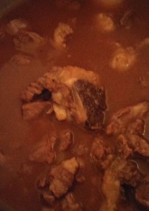 A picture of Stewed beef.