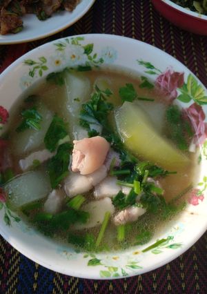 รูปของ ต้มจืดฟักใส่หมู