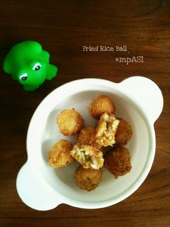 Foto resep Fried Rice Ball #MPASI 1y+