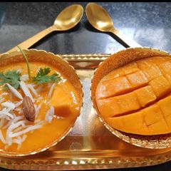 A picture of Mango Phirni.